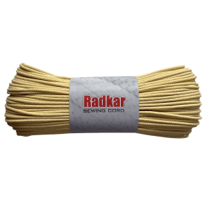 Sznurek do szycia 5mm - 100m - Jasny żółty (250)