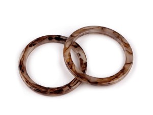 Ucha / rączki do toreb żywica epoksydowa Ø12 cm 