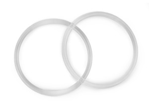 Ucha do torby akrylowe, transparentne, okrągłe