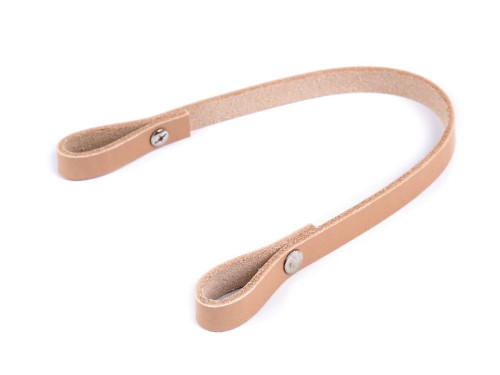Ucho do torby skórzane szerokość 1 cm długość 30 cm beżowe.jpg