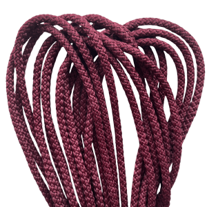 Sznurek do huśtawek 5mm – poliestrowy - bordowy - 100m