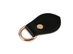  Uchwyt do paska / ucha do torebki - czarny - 1 szt.