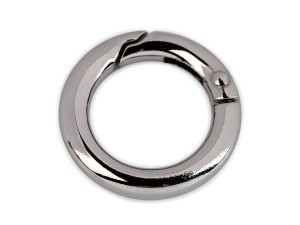 Karabińczyk kółko śr. 18mm - nikiel